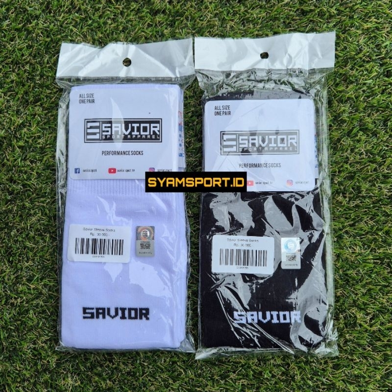 Kaos Kaki Sambung Savior Ori / Kaos Kaki Sambung Sepakbola Futsal / Sleeve Socks Savior / Kaos Kaki