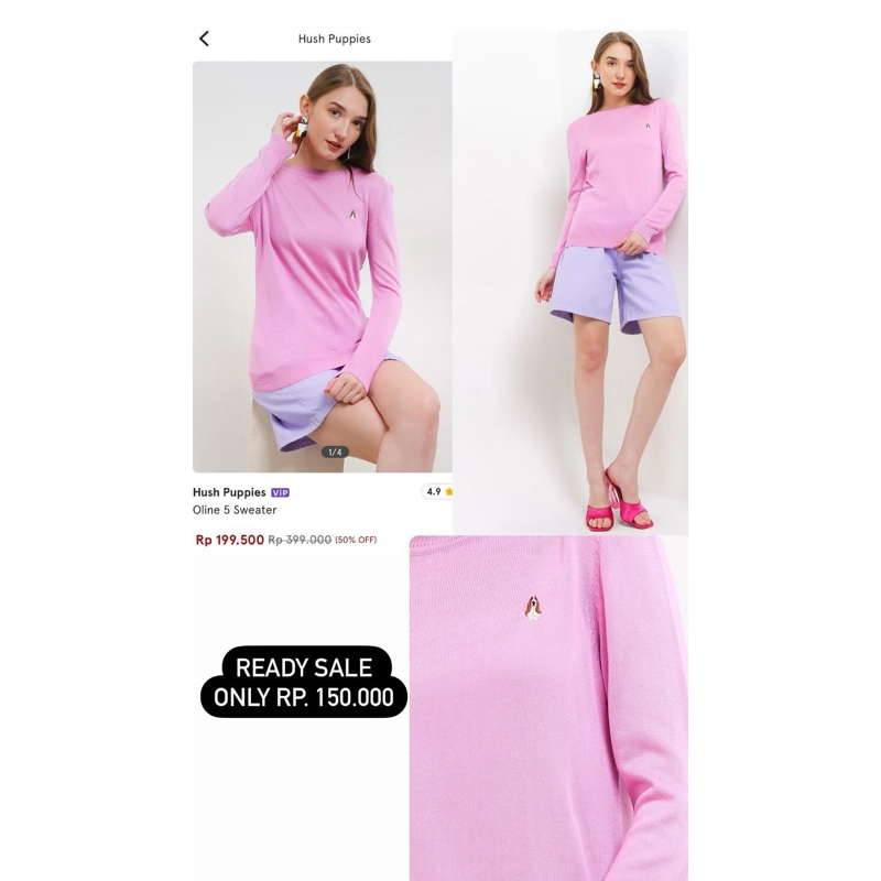 sweater hush puppies original sale