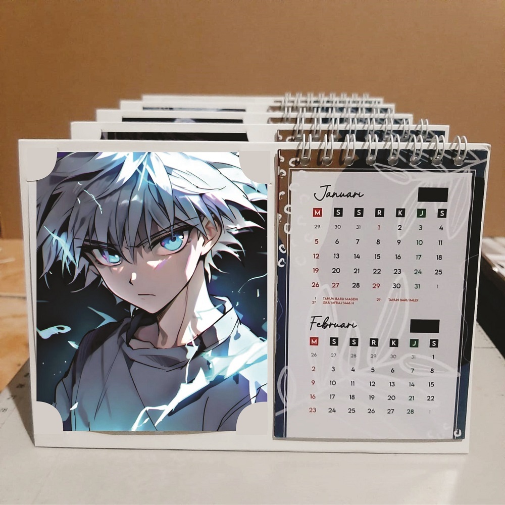 

Kalender Duduk 2025 Killua zoldyck Kalender anime 2025