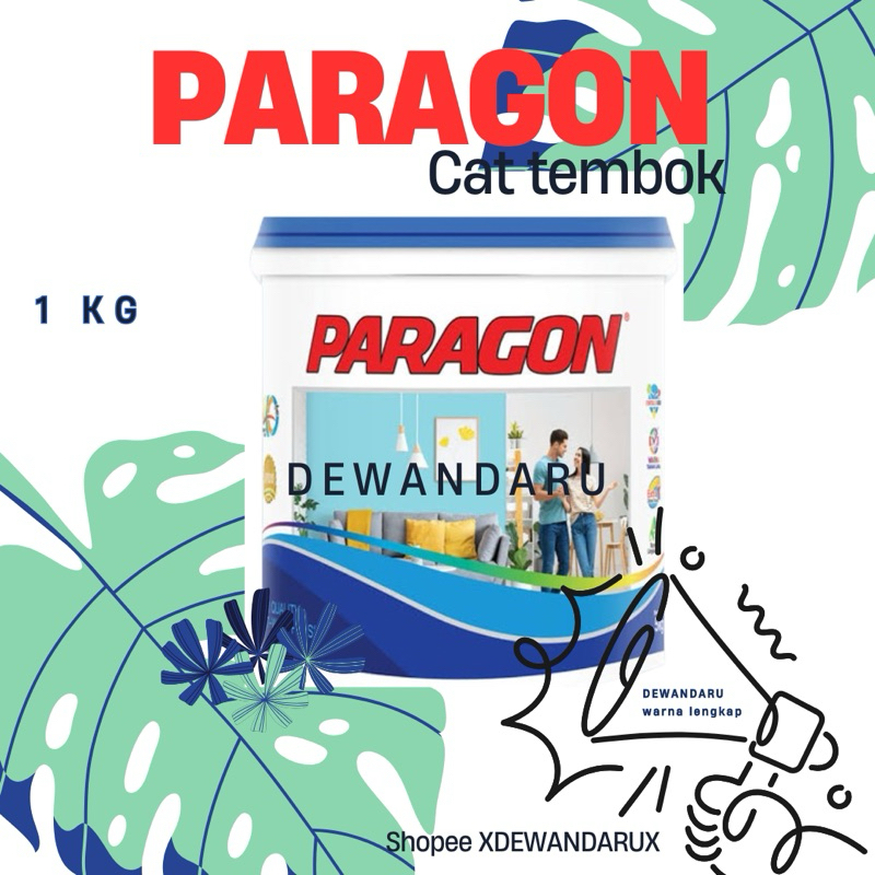 cat tembok paragon 1 KG