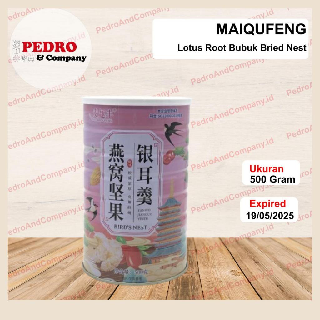 

MaiQuFeng Lotus Root bubuk BIRD NEST akar teratai 500 gram minuman sehat serbuk Oufen yanwo jianguo Yiner tremella soup