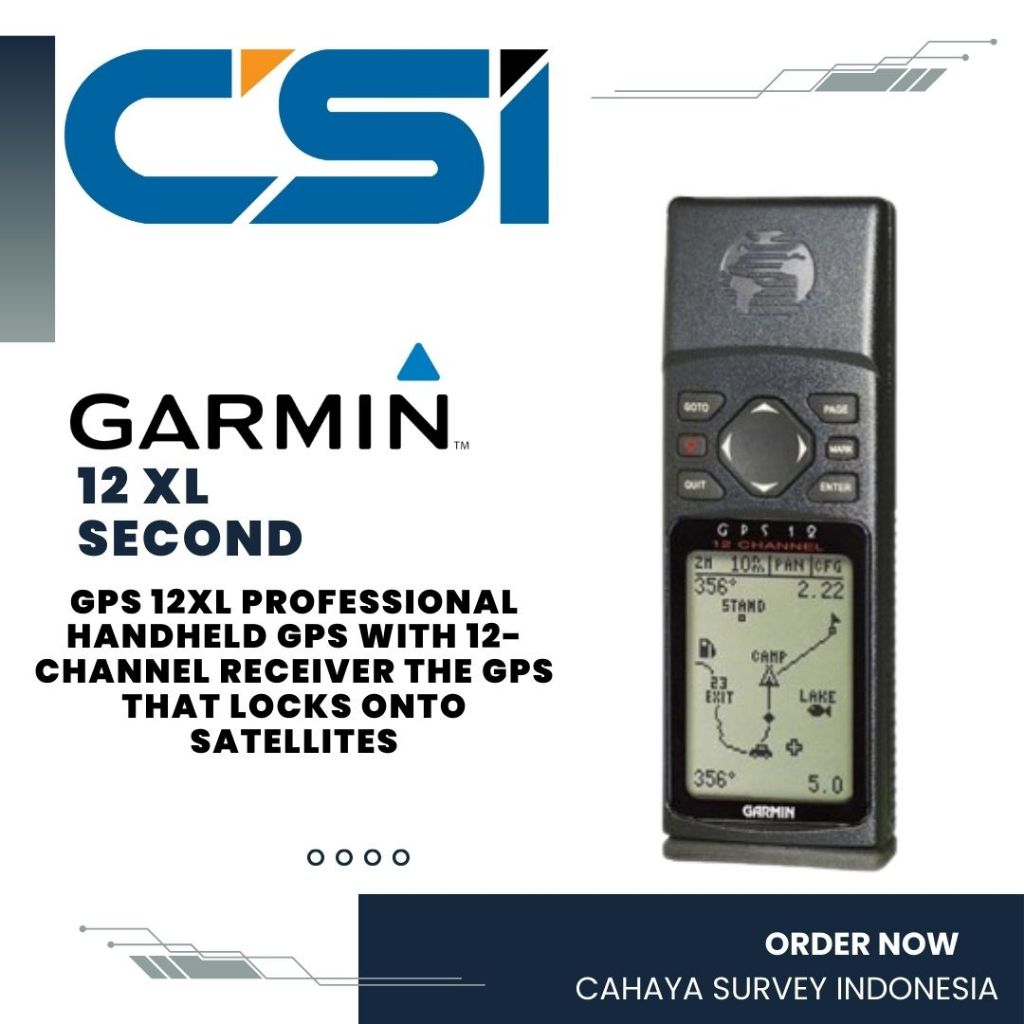 GPS Garmin 12 XL Bekas / Garmin GPS 12-XL / Garmin GPS 12XL second