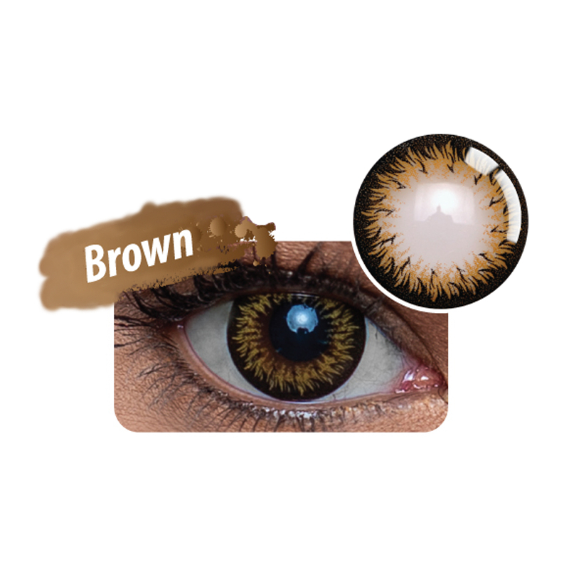 Contact Lens Mistique Brown