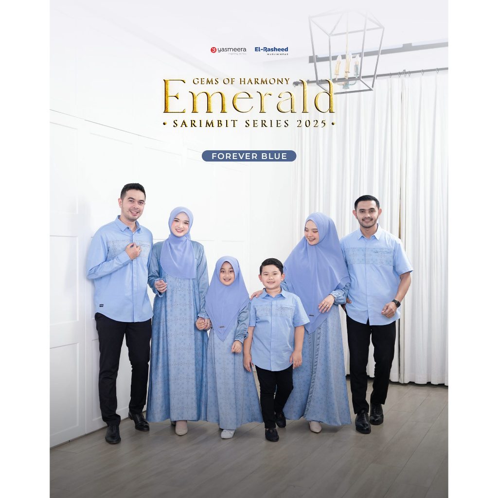 Sarimbit Yasmeera EMERALD BLUE