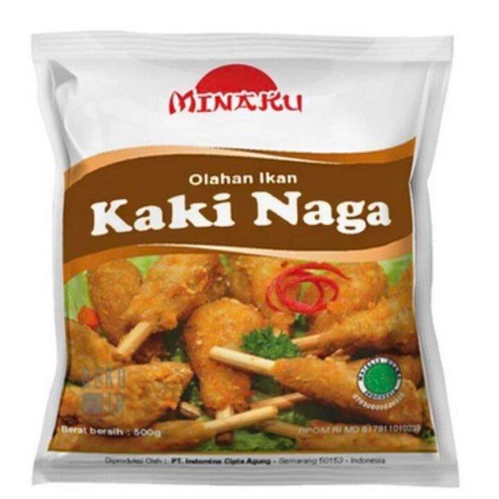 

Minaku Olahan Ikan Bentuk Kaki Naga 500 gr Barcode 8995179907330