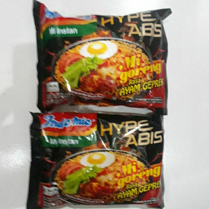 

Indomie goreng rasa ayam geprek