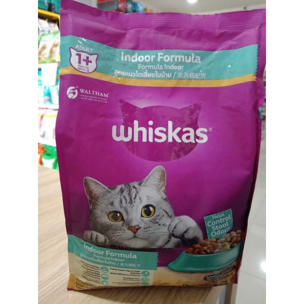 WHISKAS ADULT INDOOR 1,1 KG FRESHPACK CAT FOOD WHISKAS INDOOR 1.1KG