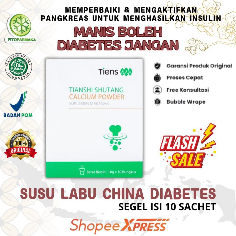 

FITOFARMAKA Herbal China susu labu China untuk diabetes gula darah tinggi perbaiki pangkreas Shutang Calsium Powder