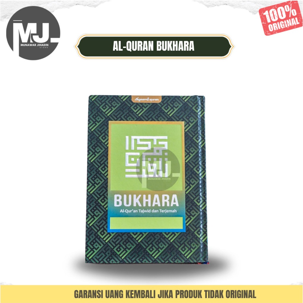 AL-QURAN BUKHARA B6 HC CLASSIC AL QUR'AN TAJWID DAN TERJEMAH DILENGKAPI HADITS TENTANG AL-QUR'AN DAN