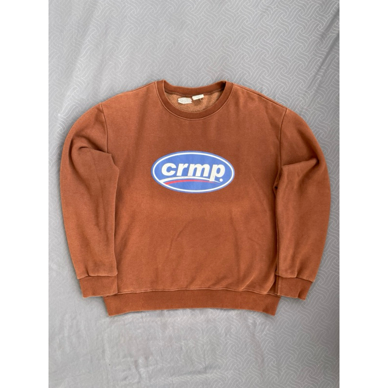 sweater crewneck crump coklat