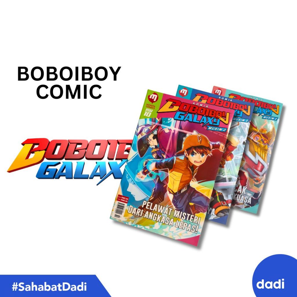 Dadi - BoBoiBoy Galaxy Comic - BoBoiBoy Galaxy Komik Musim 2