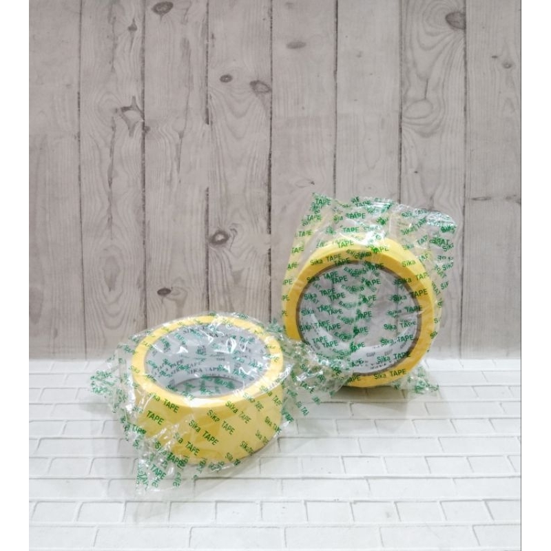 

MASKING TAPE SIKA 2 INCH / LAKBAN KERTAS / SELOTIP KERTAS -SIKA TAPE