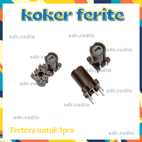 koker ferrite 8mm inti ferit coil buat radio Adjustable 5 Pin