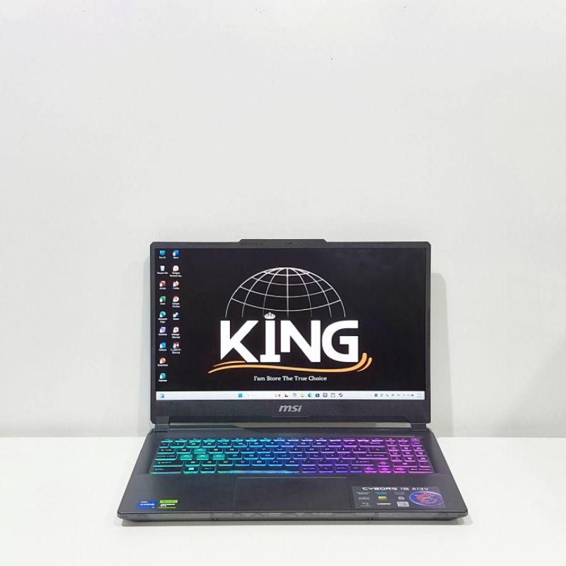 MSI CYBORG 15 A13V INTEL I7 113620H RTX 4050 6GB GDDR6 RAM 16GB SSD 512GB LAYAR 15in 144Hz MSI CYBOR