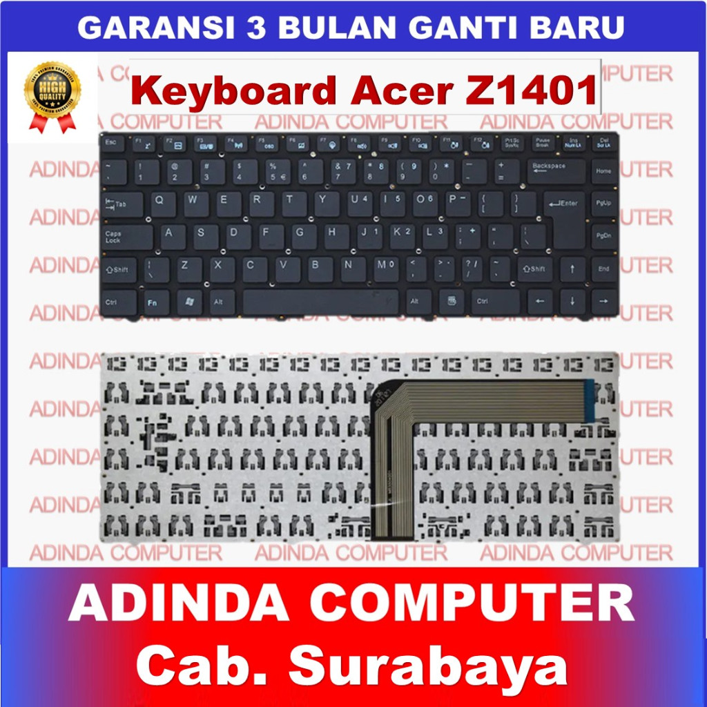 Keyboard Acer 14Z Z1401 Z1402 Z1401-N2940 Z1401-C283