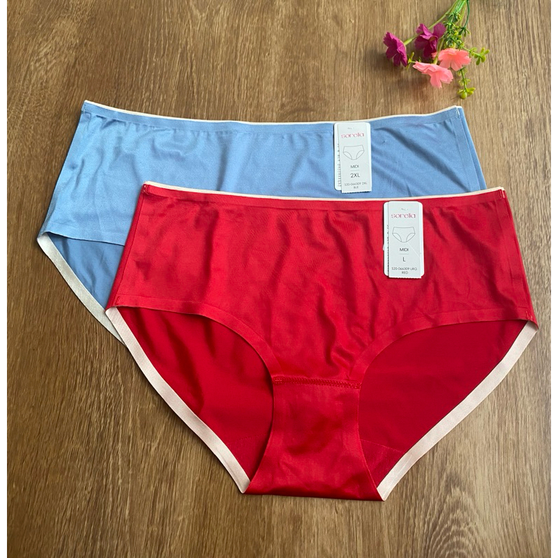 SORELLA SEAMLESS PANTY MIDI SIZE M L CELANA DALAM SEAMLESS
