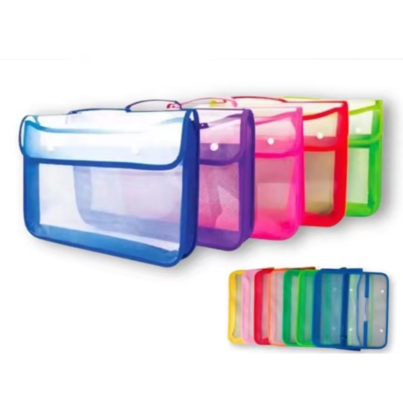 

Map Zipper Kancing/ Tas Sekolah/ School Bag/ Tas Document/ Map F4