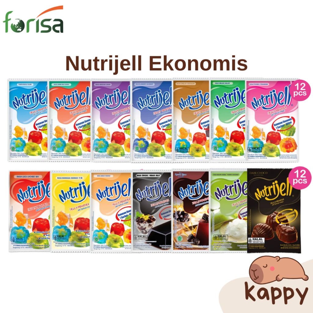 

NUTRIJELL Jelly Instant Powder Ekonomis 1Sachet