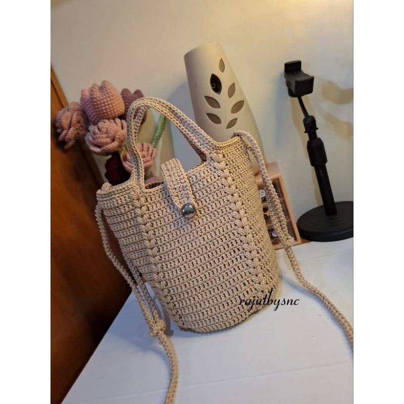 Tas Rajut slempang / tas rajut wanita