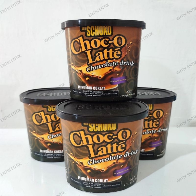 

SCHOKO Choc-O Latte Chocolate Drink 100gram | Minuman Cokelat