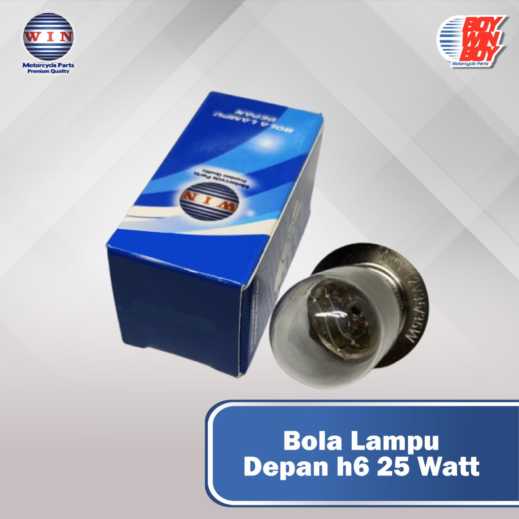 Bohlam Lampu Depan H6 35 Watt Dan 25 Watt