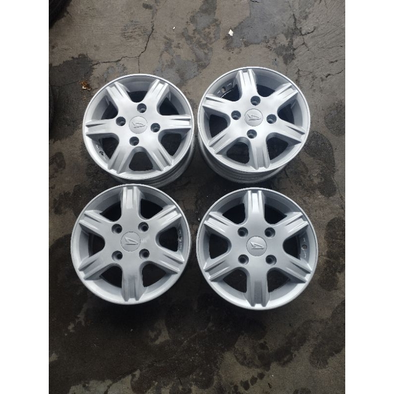 Velg Mobil OEM Daihatsu Xenia 1.0 Li R13 Pcd 4x114 Carry Avanza T120