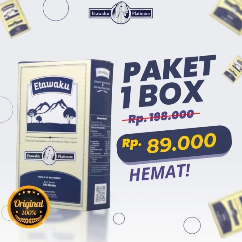 

ETAWAKU PLATINUM Susu Kambing Segar-Etawa menjaga kesehatan tubuh