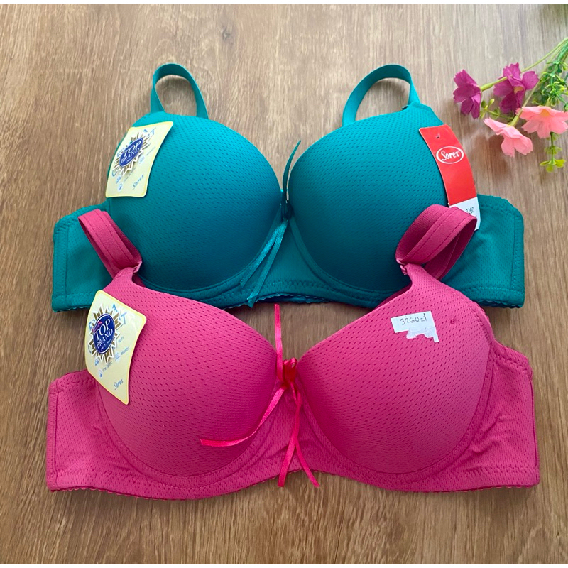 SOREX 3260 PUSH UP BRA BERKAWAT SIZE 32A 32B 34A 34B