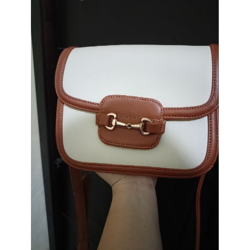 [Preloved] Patris Sling Bag Choco Cookie