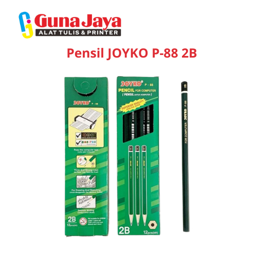 

Pensil JOYKO P-88 2B - Joyko Pensil 2B (Satuan)