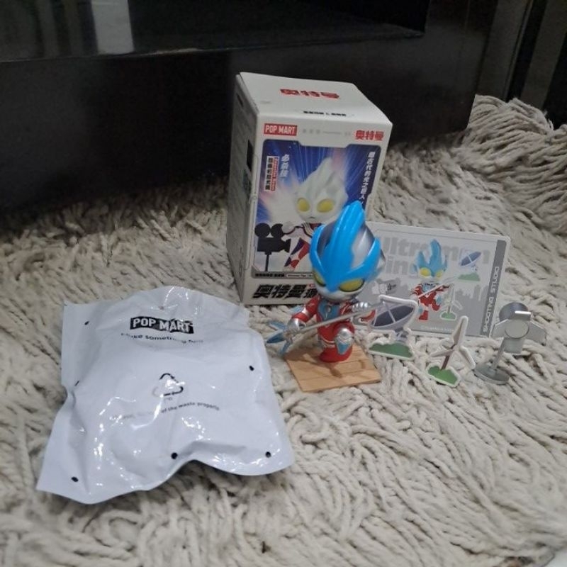 popmart original ultraman figure ultraman ginga new series shooting studio