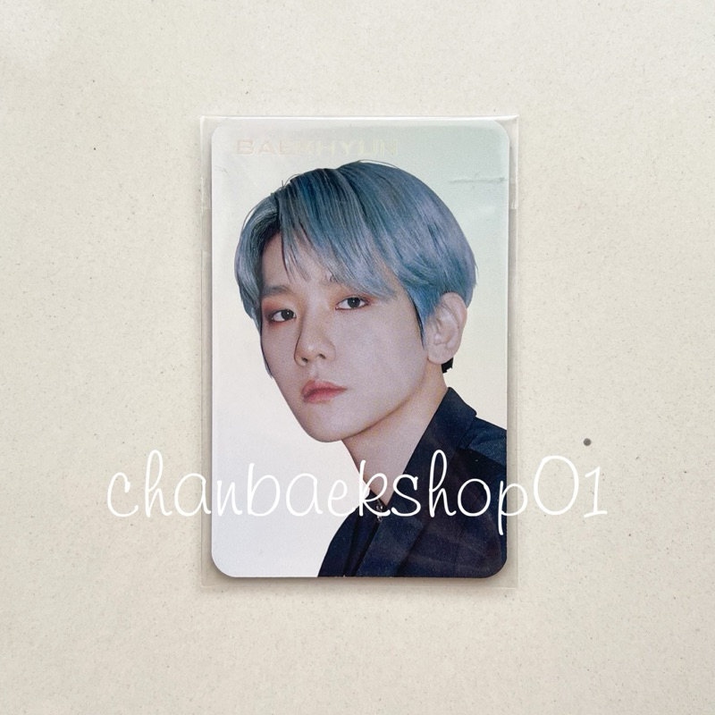 BAEKHYUN HOLOGRAM PHOTOCARD SUPERM 100