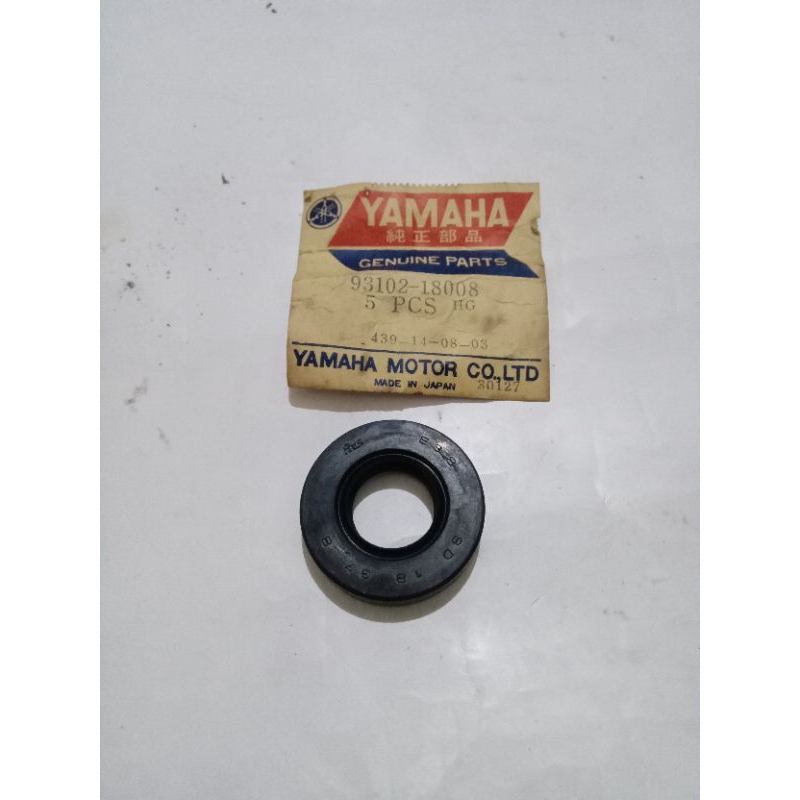 seal sil yamaha dt125 rd125e yz100 mx175 93102-18008 nos japan