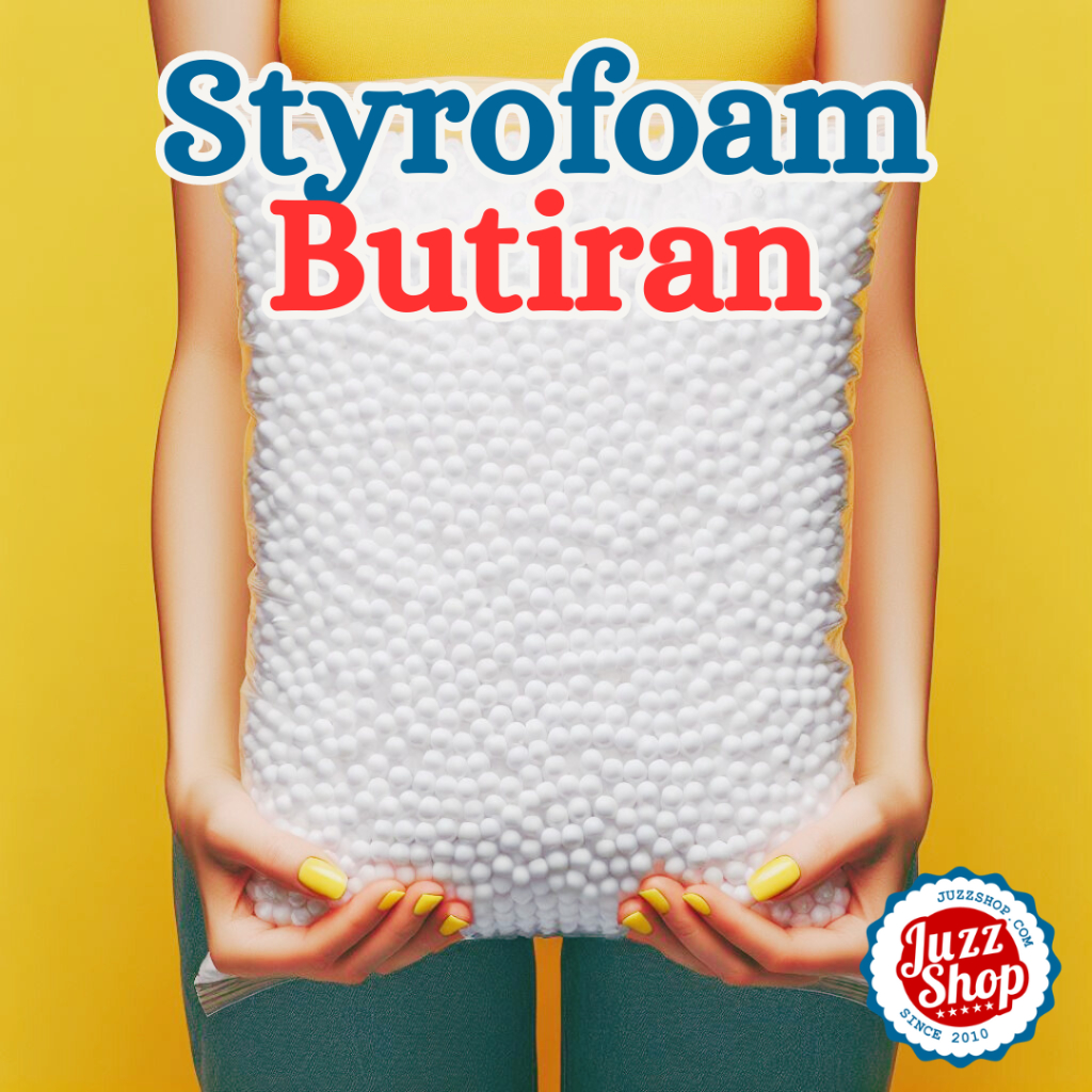 D3v Refill Bean Bag Filler / Isi Bean Bag / Isian Bean Bag / Butiran Dekorasi Bola Salju Gabus