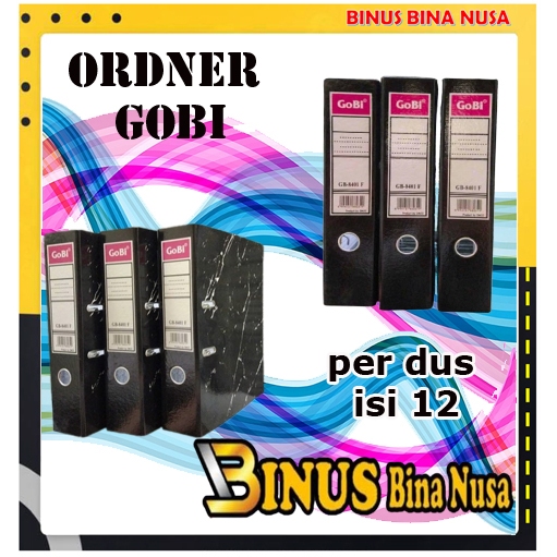 

Odner / Ordner / Otner / Orgenizer Merk Gobi (PER 1 DUS/BOX ISI 12 ORDNER )