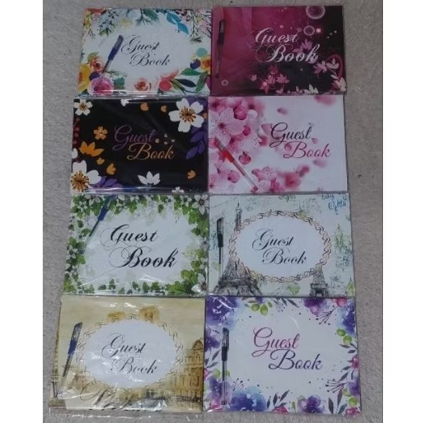 Buku Tamu Wedding BONUS Pulpen/Buku Tamu Murah