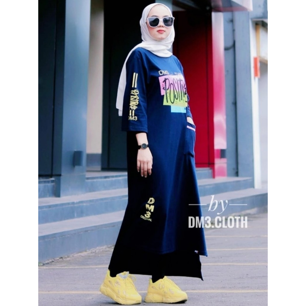 DM3.CLOTH Gamis navy