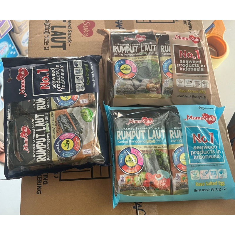 

rumput laut mamasuka 9g (4,5gx2)