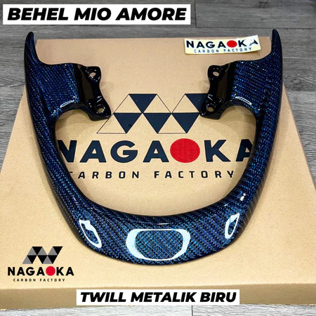 BEHEL MIO AMORE KARBON KEVLAR HEXAGON CARBON REAL SPORTY BEGEL PEGANGAN JOK DUDUKAN BODY FORGED SEIN