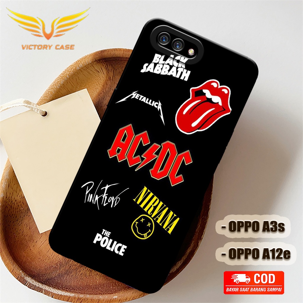 New Band Case - Softcase Oppo A3S / A12e Terbaru - Case Hp Oppo A3S / A12e - Casing Oppo A3S / A12e 