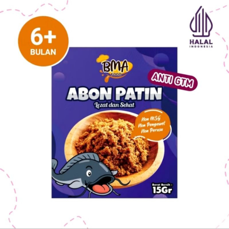 

Abon MPASI Anti GTM NON MSG BB Booster Abon Bayi Abon Patin 15gr