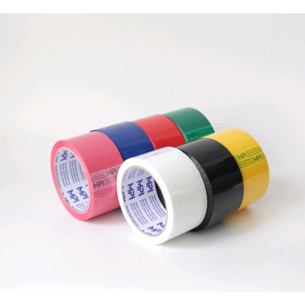 

HLC - (6 Pcs) Isolasi Warna-Warni 48mm 80 YARD - Lakban Opp Tape Warna 48mm