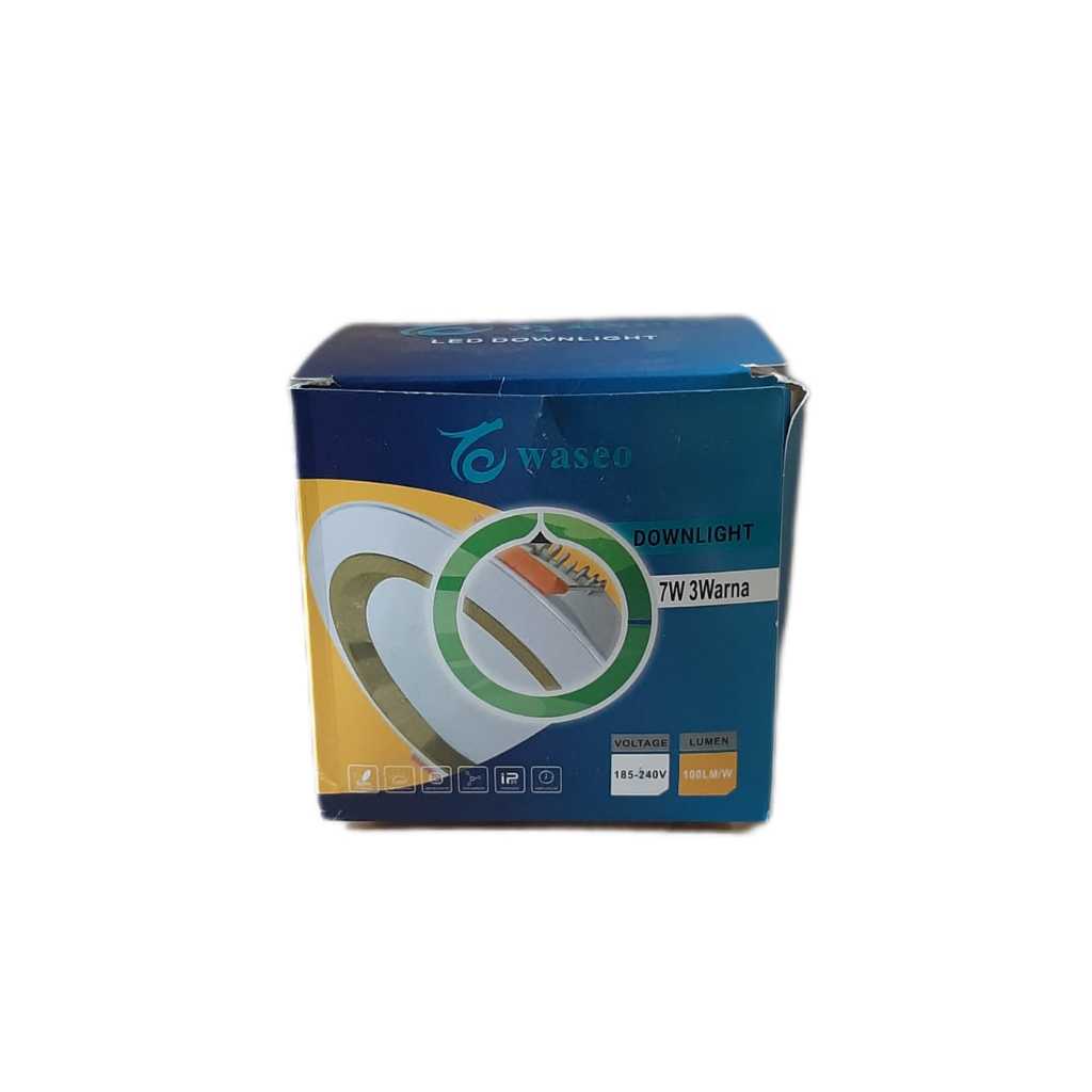 EMICO DOWNLIGHT LAMPU LED 6 Watt 3 Warna Panel Light