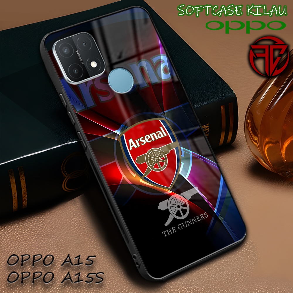 [AM05] Softcase Kilau Oppo A15 | Oppo A15s | Casing Kaca Mika | Kesing Keren Aesthetic [ Bola ] | Pe