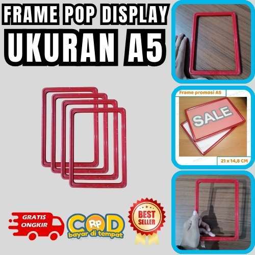 

POP UP FRAME PROMOTION, DISPLAY HARGA POP UP, POP DISPLAY CASE A5