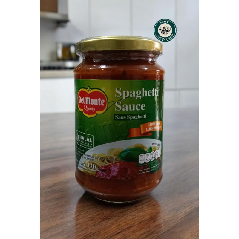 

Del Monte Spaghetti Sauce 250gr & Jar 330gr / Delmonte / Saus Spaghetti