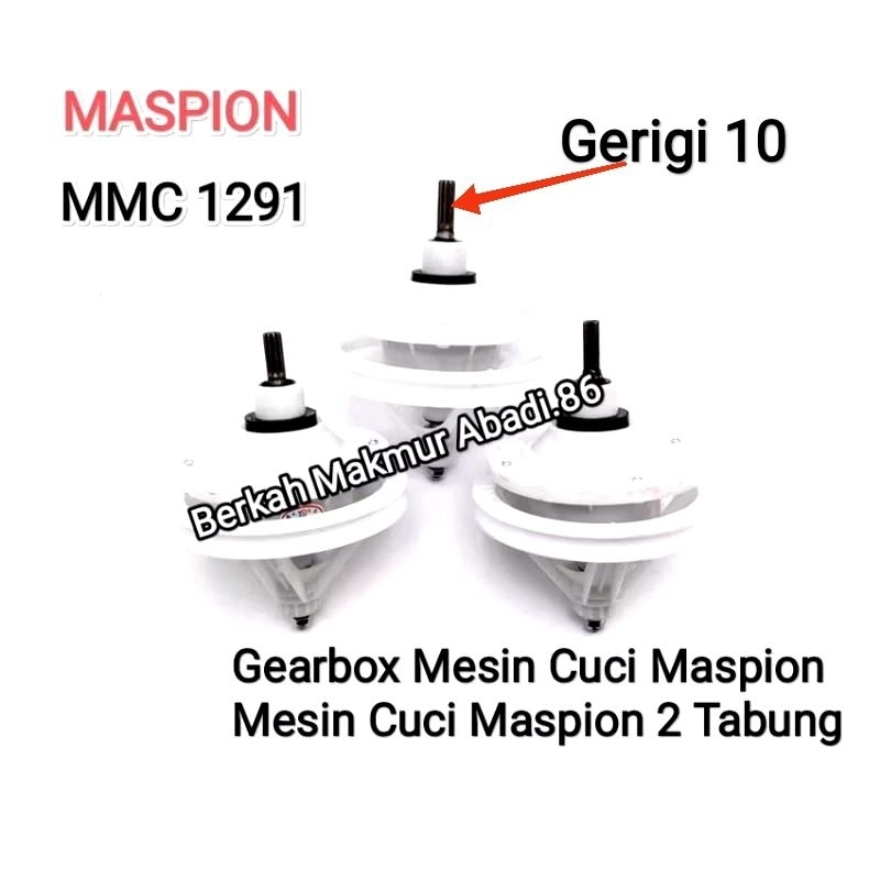 Gear Box Mesin Cuci MASPION MMC 1291 / MMC-1291 Gearbox Maspion Mmc1291