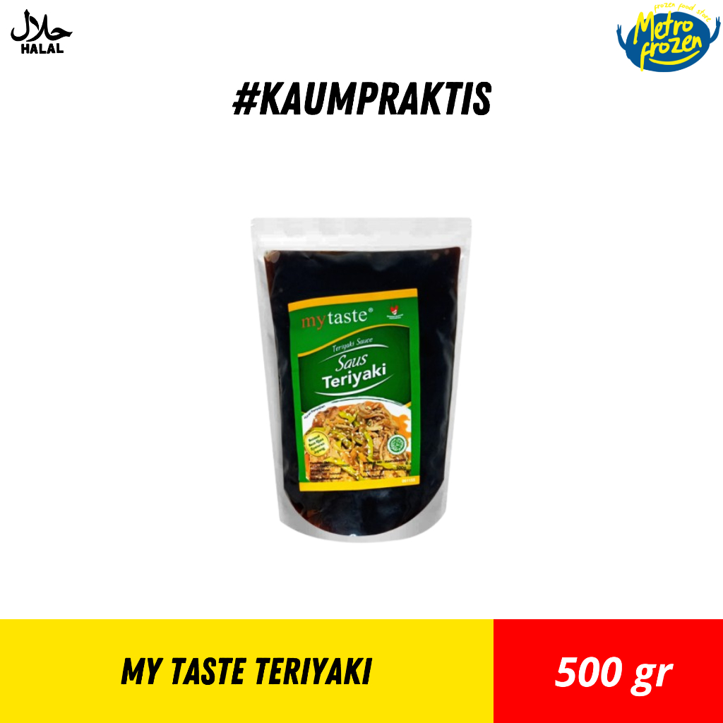 

MY TASTE Teriyaki 500gr //saus teriyaki //saus teriyaki instan Banjarmsin
