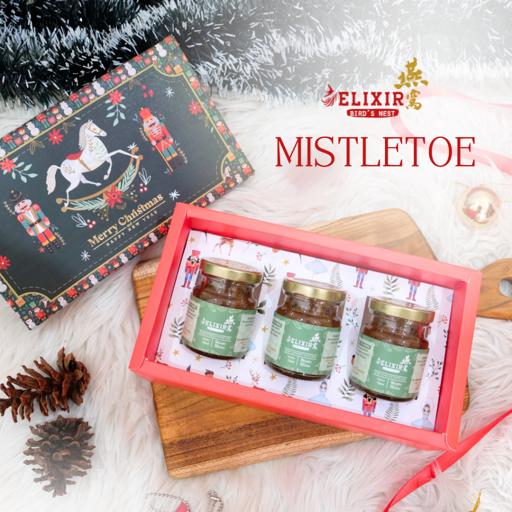 

[ELIXIR BIRD'S NEST] MISTLETOE PACKAGE - Minuman Sarang Burung Walet | Hampers Natal | Kado Hadiah Natal | Minuman Kesehatan
