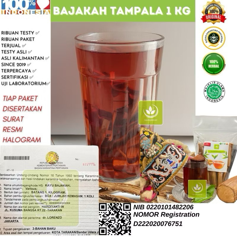 

kayu bajakah asli kalimantan herbal teh bajakah akar bajakah